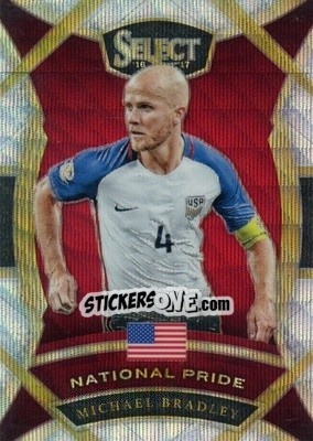 Sticker Michael Bradley - Select Soccer 2016-2017 n. NP-40 - Panini