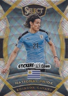 Sticker Edinson Cavani - Select Soccer 2016-2017 n. NP-41 - Panini