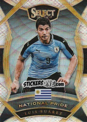 Sticker Luis Suarez - Select Soccer 2016-2017 n. NP-42 - Panini