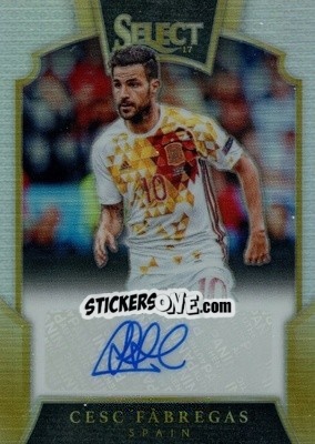 Sticker Cesc Fabregas - Select Soccer 2016-2017 - Panini