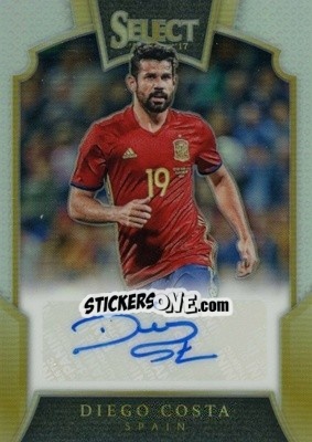 Sticker Diego Costa - Select Soccer 2016-2017 n. S-DC - Panini