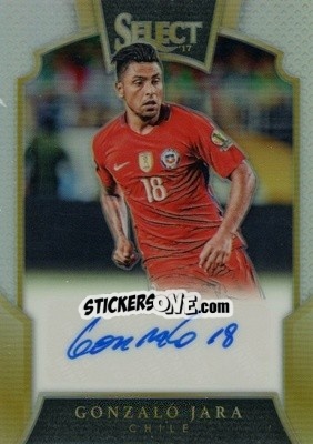 Sticker Gonzalo Jara - Select Soccer 2016-2017 n. S-GJ - Panini