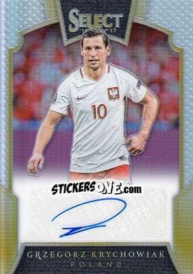 Sticker Grzegorz Krychowiak - Select Soccer 2016-2017 n. S-GK - Panini