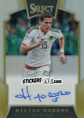 Sticker Hector Moreno - Select Soccer 2016-2017 n. S-HM - Panini