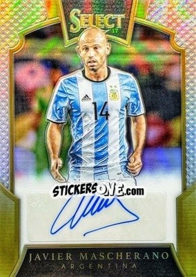 Sticker Javier Mascherano - Select Soccer 2016-2017 n. S-JM - Panini