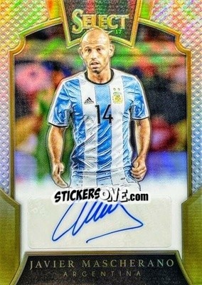 Cromo Javier Mascherano - Select Soccer 2016-2017 - Panini