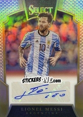 Sticker Lionel Messi - Select Soccer 2016-2017 n. S-LMS - Panini