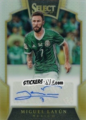 Cromo Miguel Layun - Select Soccer 2016-2017 - Panini