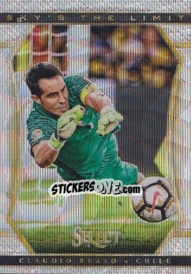 Sticker Claudio Bravo - Select Soccer 2016-2017 n. SL6 - Panini