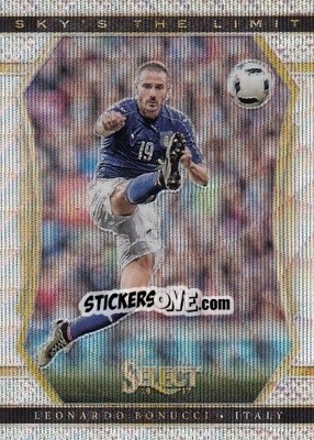Sticker Leonardo Bonucci - Select Soccer 2016-2017 n. SL10 - Panini