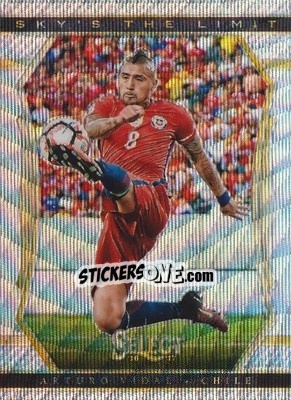 Sticker Arturo Vidal - Select Soccer 2016-2017 n. SL12 - Panini