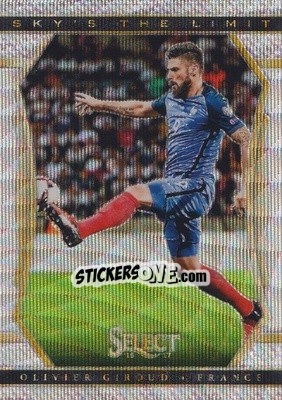 Sticker Olivier Giroud - Select Soccer 2016-2017 n. SL16 - Panini