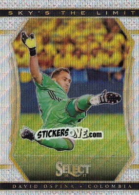 Sticker David Ospina - Select Soccer 2016-2017 n. SL17 - Panini