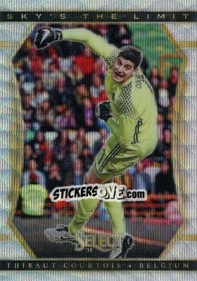Sticker Thibaut Courtois - Select Soccer 2016-2017 n. SL19 - Panini