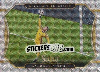 Sticker David de Gea - Select Soccer 2016-2017 n. SL20 - Panini