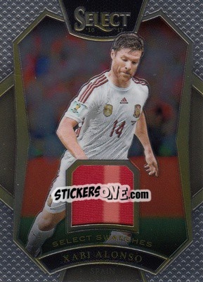 Sticker Xabi Alonso - Select Soccer 2016-2017 n. SS-XA - Panini