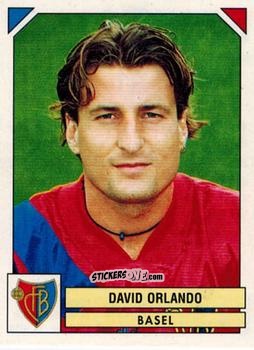Cromo David Orlando - Football Switzerland 1996-1997 n. 31 - Panini
