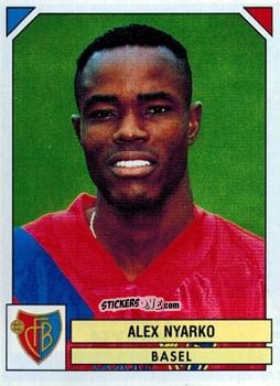 Cromo Alex Nyarko - Football Switzerland 1996-1997 n. 33 - Panini