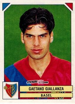 Cromo Gaetano Giallanza - Football Switzerland 1996-1997 n. 37 - Panini