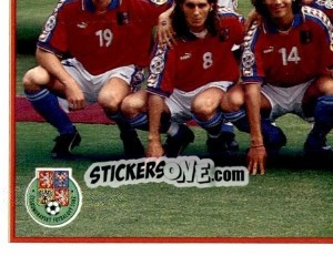 Sticker Národní Tým (puzzle 3) - Ceský Fotbal 1996-1997 n. 3 - Panini