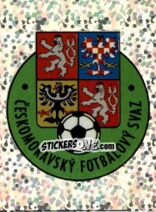 Sticker Znak CMFS - Ceský Fotbal 1996-1997 - Panini