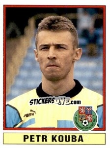 Sticker Petr Kouba - Ceský Fotbal 1996-1997 n. 6 - Panini