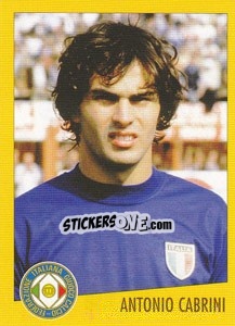 Sticker Antonio Cabrini - AZZURRI CON IP 1982-1998 n. 3 - Merlin