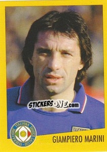 Cromo Giampiero Marini - AZZURRI CON IP 1982-1998 - Merlin