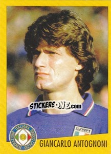 Sticker Giancarlo Antognoni - AZZURRI CON IP 1982-1998 n. 5 - Merlin