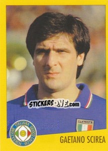 Sticker Gaetano Scirea - AZZURRI CON IP 1982-1998 n. 6 - Merlin