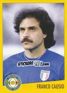 Sticker Franco Causio - AZZURRI CON IP 1982-1998 n. 12 - Merlin