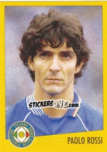 Sticker Paolo Rossi - AZZURRI CON IP 1982-1998 n. 14 - Merlin