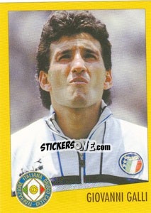 Sticker Giovanni Galli - AZZURRI CON IP 1982-1998 n. 16 - Merlin