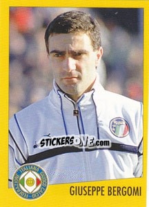 Sticker Giuseppe Bergomi - AZZURRI CON IP 1982-1998 n. 17 - Merlin