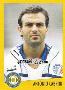 Sticker Antonio Cabrini - AZZURRI CON IP 1982-1998 n. 18 - Merlin