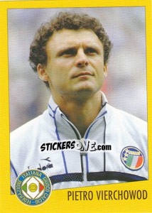 Cromo Pietro Vierchowod - AZZURRI CON IP 1982-1998 - Merlin