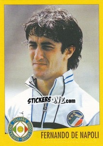 Figurina Fernando De Napoli - AZZURRI CON IP 1982-1998 - Merlin