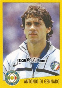 Figurina Antonio Di Gennaro - AZZURRI CON IP 1982-1998 - Merlin