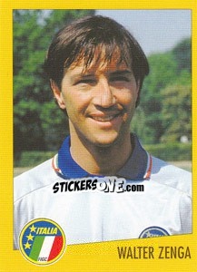 Sticker Walter Zenga - AZZURRI CON IP 1982-1998 n. 32 - Merlin
