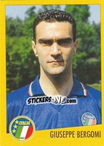 Sticker Giuseppe Bergomi - AZZURRI CON IP 1982-1998 n. 34 - Merlin