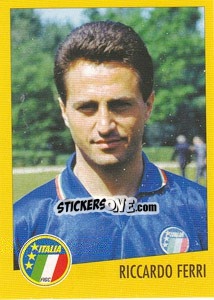 Figurina Riccardo Ferri - AZZURRI CON IP 1982-1998 - Merlin