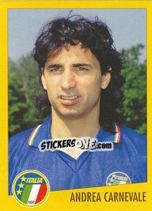 Cromo Andrea Carnevale - AZZURRI CON IP 1982-1998 - Merlin