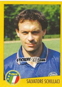 Figurina Salvatore Schillaci - AZZURRI CON IP 1982-1998 - Merlin