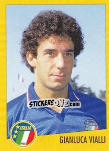 Sticker Gianluca Vialli - AZZURRI CON IP 1982-1998 n. 49 - Merlin