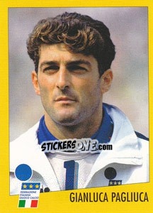 Sticker Gianluca Pagliuca - AZZURRI CON IP 1982-1998 n. 50 - Merlin