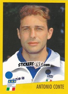 Sticker Antonio Conte - AZZURRI CON IP 1982-1998 n. 63 - Merlin