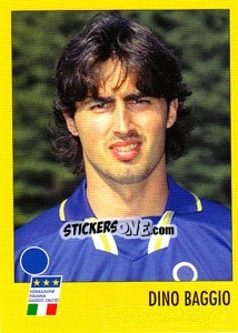 Sticker Dino Baggio - AZZURRI CON IP 1982-1998 n. P2 - Merlin