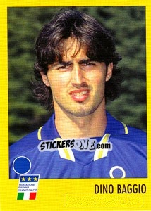 Cromo Dino Baggio - AZZURRI CON IP 1982-1998 - Merlin