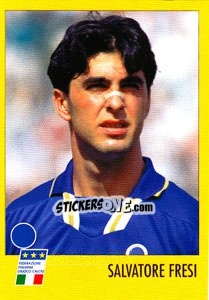 Figurina Salvatore Fresi - AZZURRI CON IP 1982-1998 - Merlin