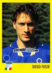 Sticker Diego Fuser - AZZURRI CON IP 1982-1998 n. P16 - Merlin